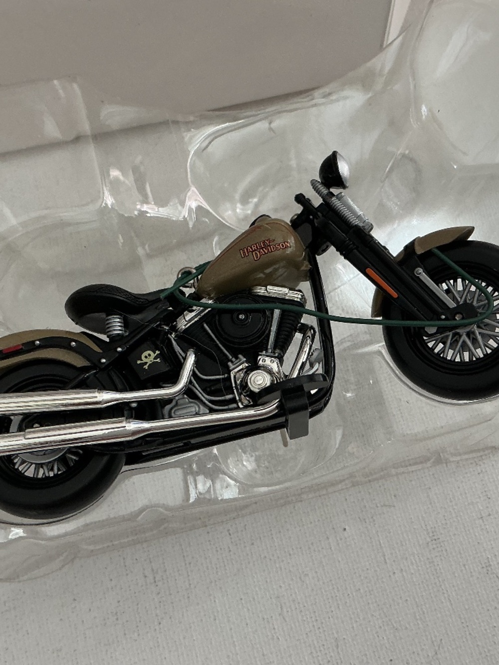 Harley-Davidson Hallmark Die Cast Motorcycle Christmas Ornament Holiday